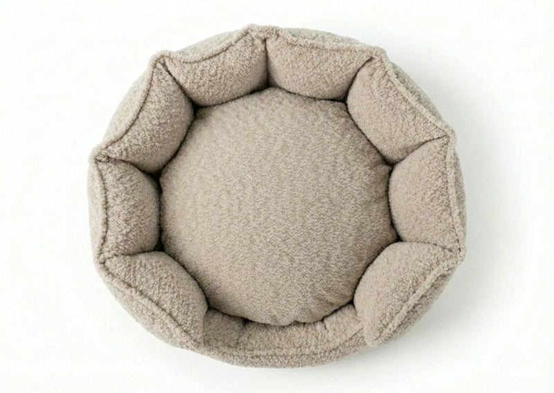 THE COTSWOLD | LUXURY HIGH WALL BOUCLE DOG BED