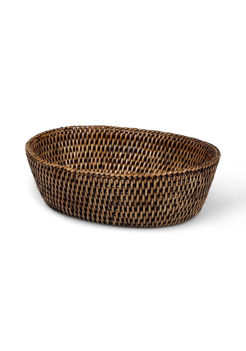 Mayfair Rattan Hold All Basket in Brown Colour