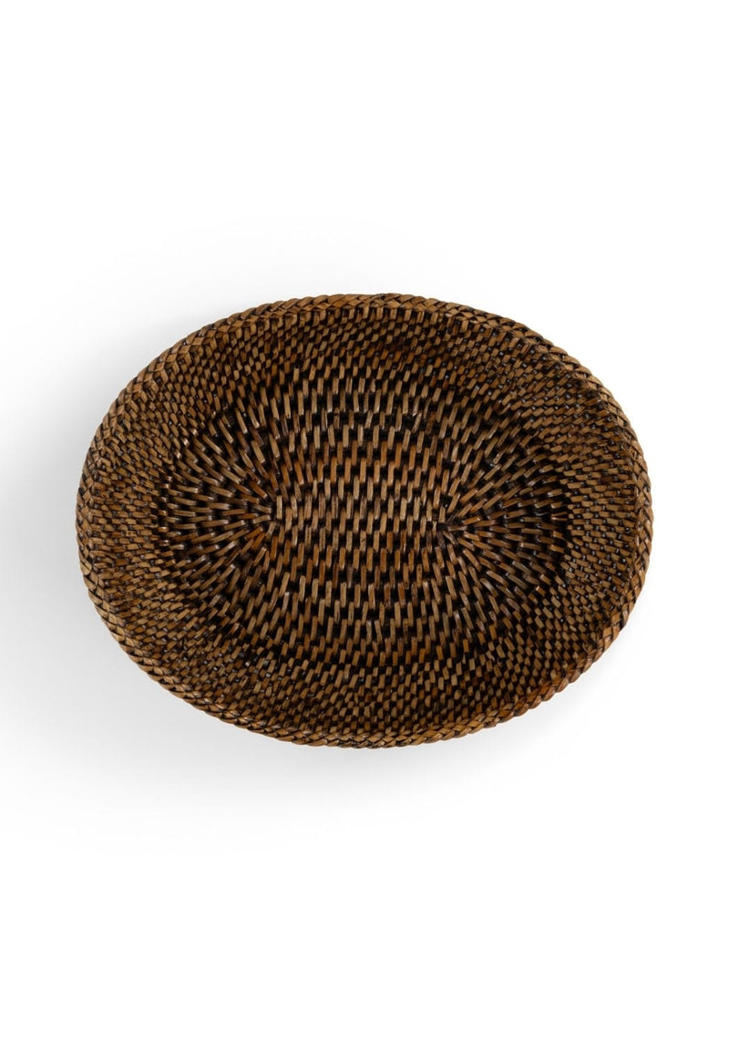 Mayfair Rattan Hold All Basket in Brown Colour