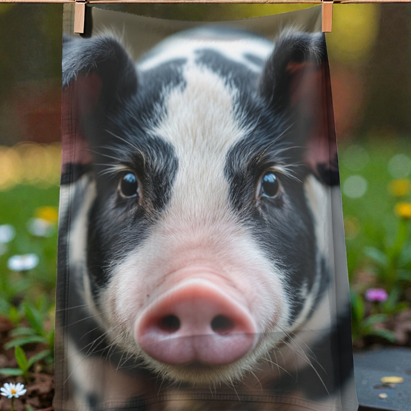Gloucester Spotted Pig Tea Towel
