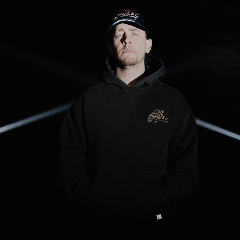 Olive Flattrack Hoodie