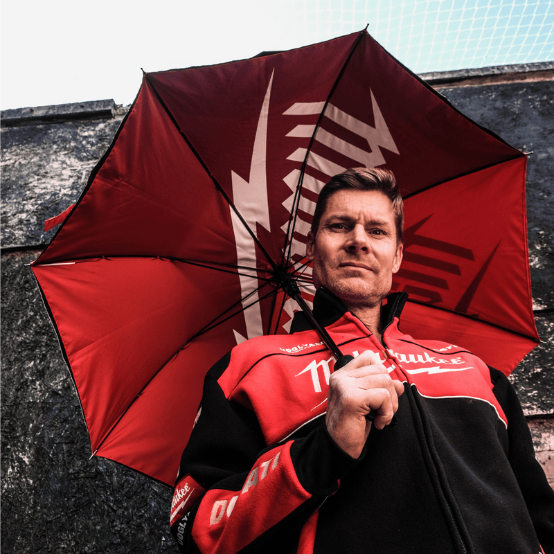 Milwaukee Tools x Ducati Umbrella