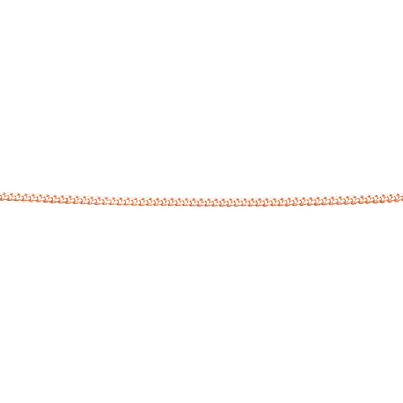 Beginnings Diamond Cut Curb Chain with Extender