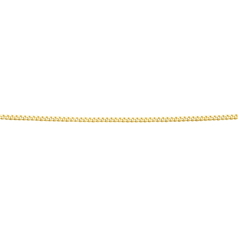 Beginnings Diamond Cut Curb Chain with Extender