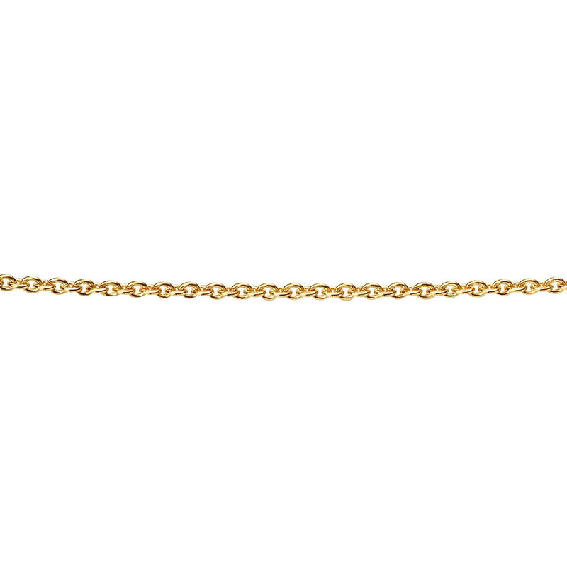 Beginnings Plated Curb Chain with Extender 56cm-61cm
