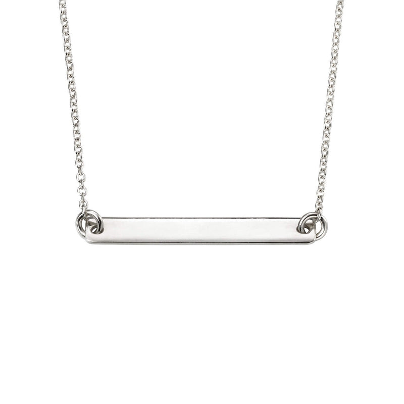 Beginnings ID Bar Necklace