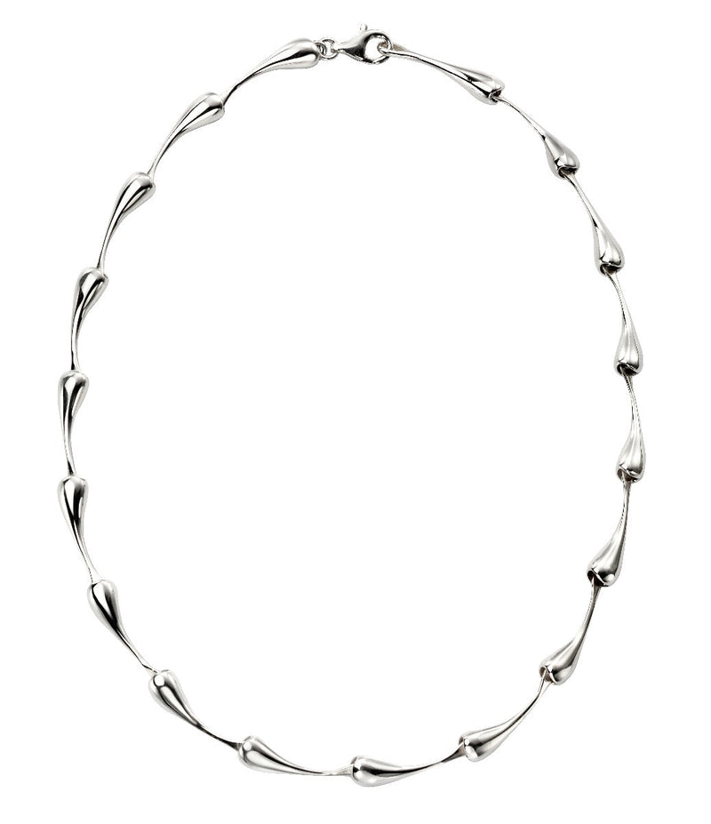 Beginnings Organic Shaped Droplet Necklace 42cm