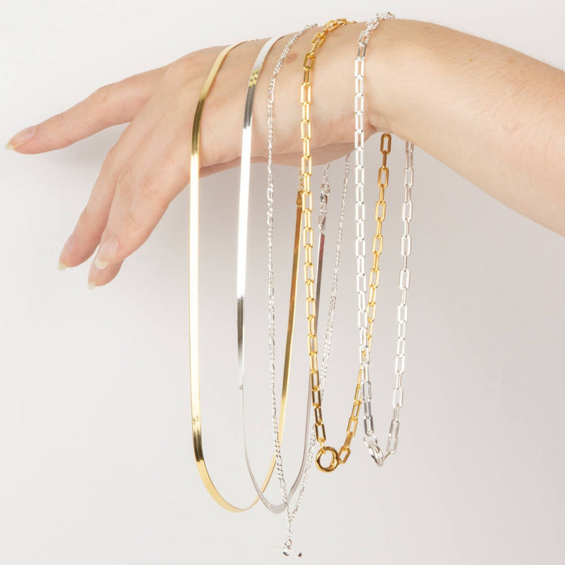 Beginnings Open Link Charm Carrier Necklace