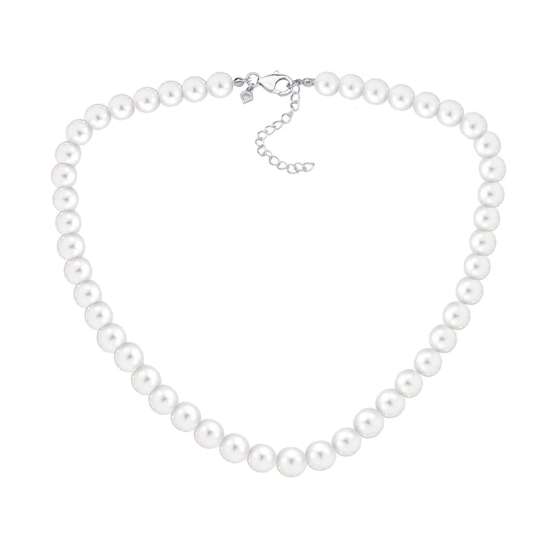 Diamonfire Shell Pearl Necklace