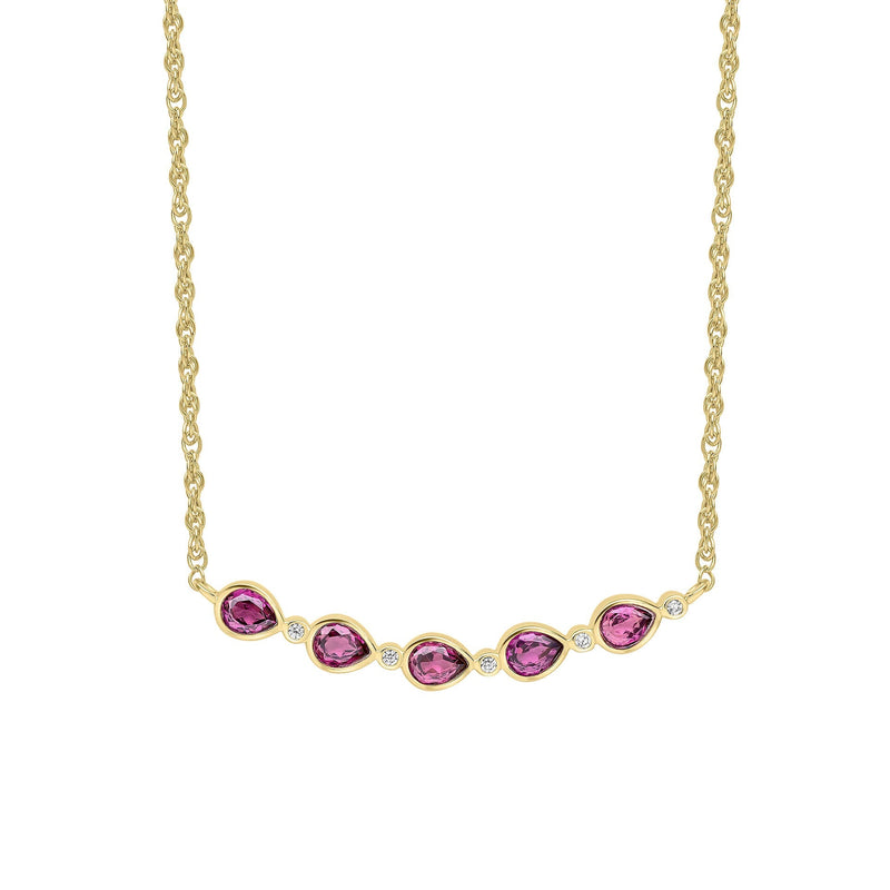 Laura Ashley Silver Thornage Flowers Necklace