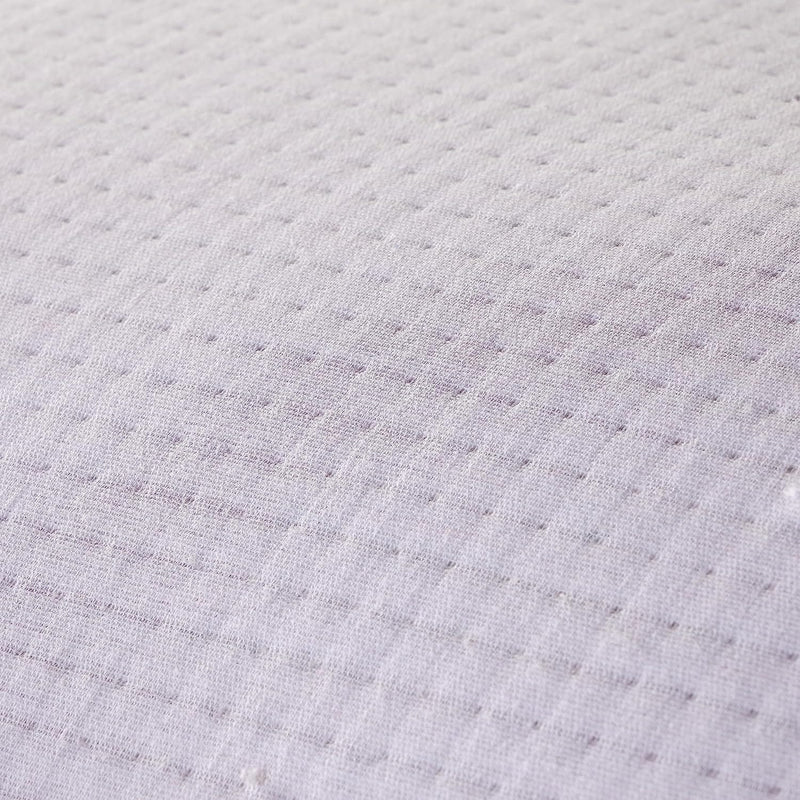 OLIVIA ROCCO Hotel Collection Quilted Bedspread 240x260 cm White and Grey 100% Sustainable Cotton Super Soft Easy-Care Home Essential