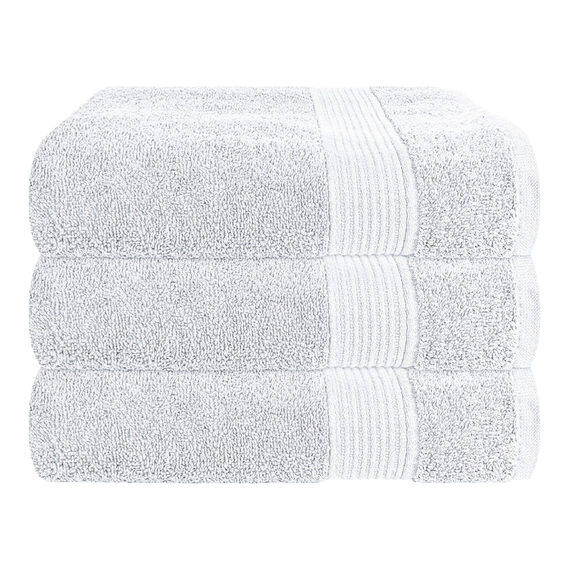 OLIVIA ROCCO Rhodes Towel White 100% Cotton Hotel Quality Soft Super Absorbent Hand Bath