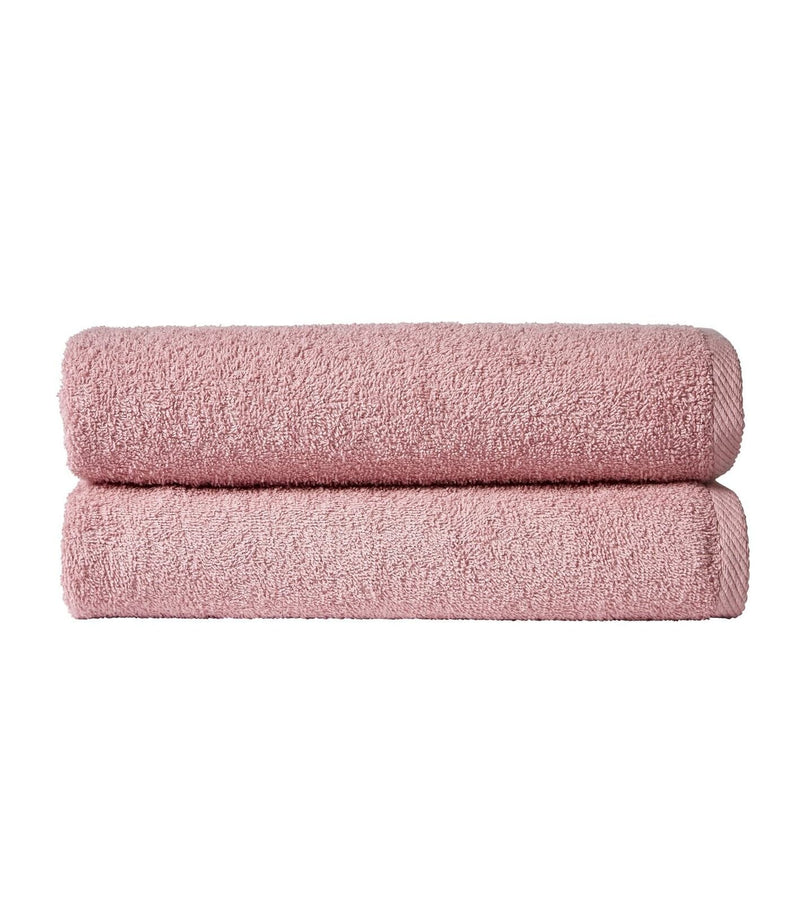 OLIVIA ROCCO Large Bath Sheets 80x140 cm Pack of 2 Quick Drying Lightweight Easycare