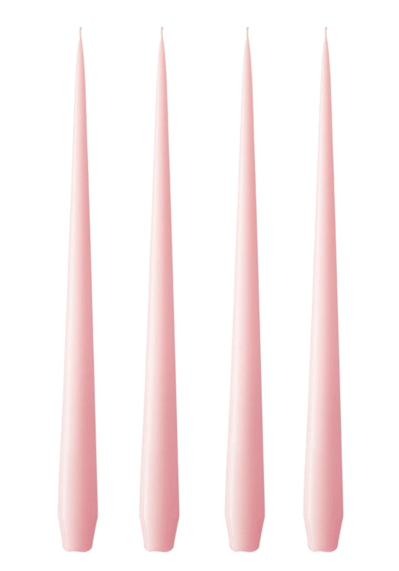Olivia's Rose Quartz Large Taper Candles
