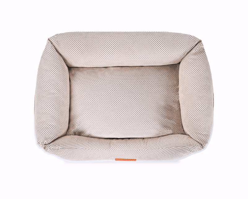 THE CHATSWORTH | LUXURY MEMORY FOAM BOLSTER DOG BED
