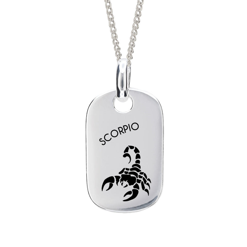 Beginnings Rounded Rectangle Tag Pendant