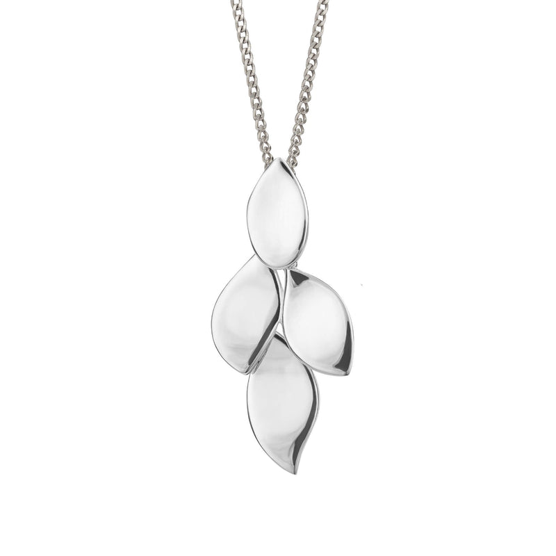 Beginnings Flowing Petals Drop Pendant