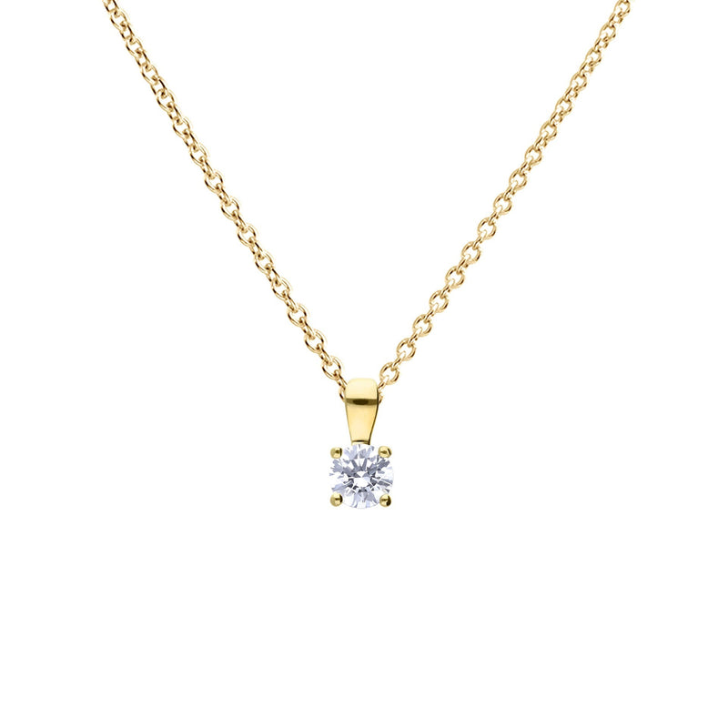 Diamonfire Four Claw Carat Pendant