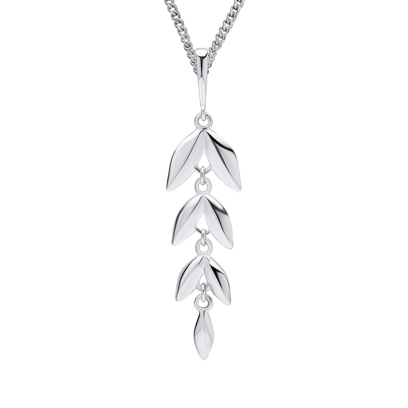 Beginnings Long Leaf Drop Pendant