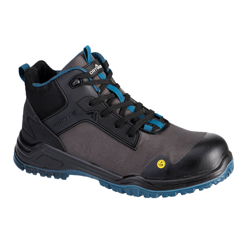 Portwest FE01 FX2 Bevel Composite Mid Boot S3S ESD SR FO