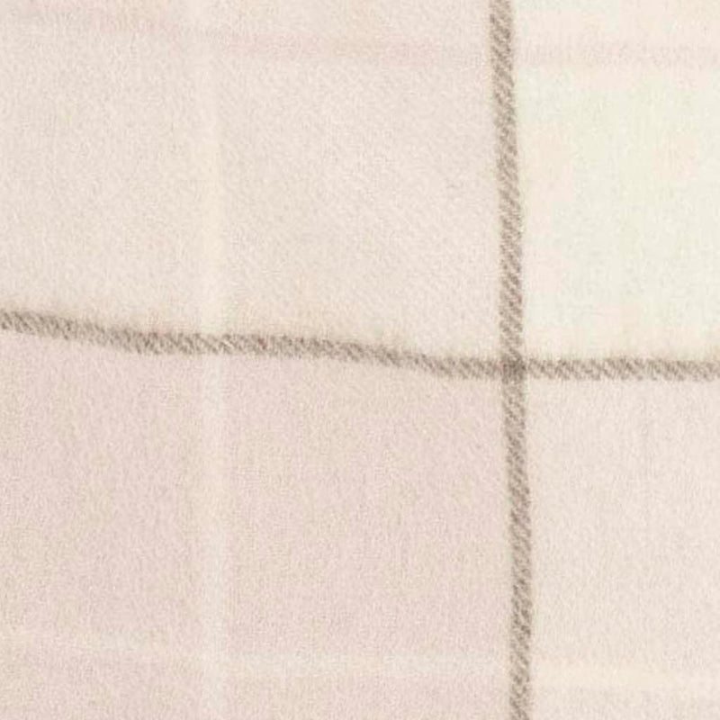 Pure Wool Check Scarf