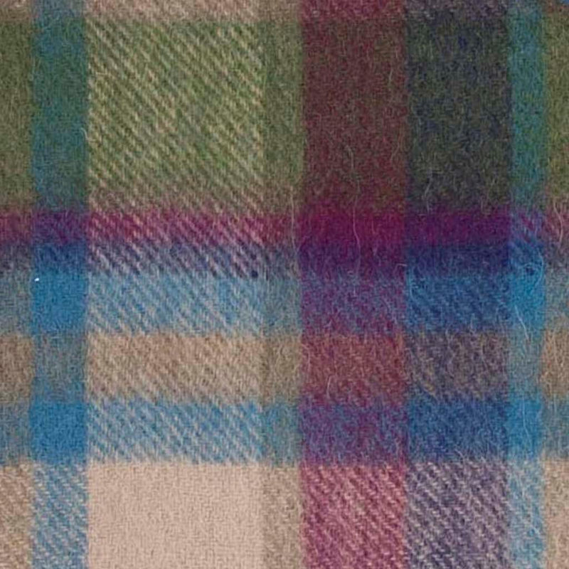 Pure Wool Check Scarf