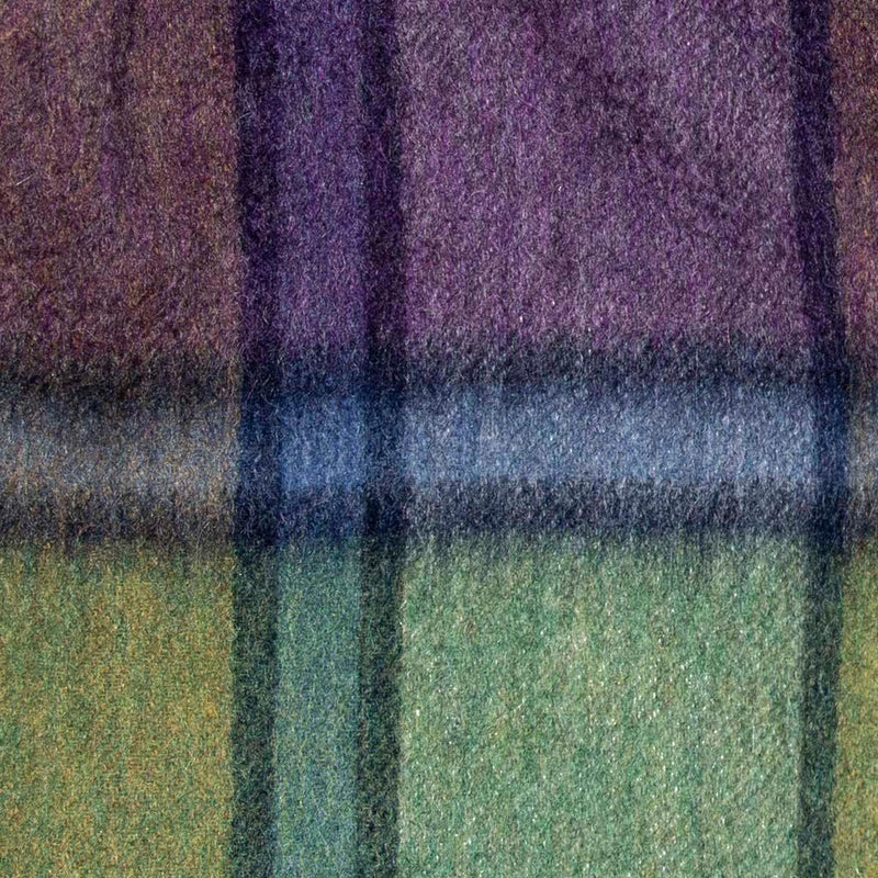 Pure Wool Check Scarf