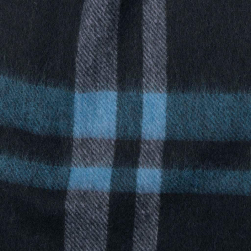 Pure Wool Check Scarf