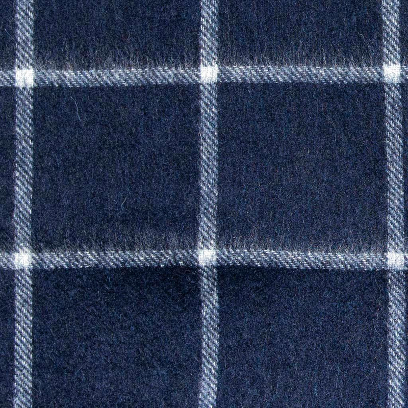 Pure Wool Check Scarf