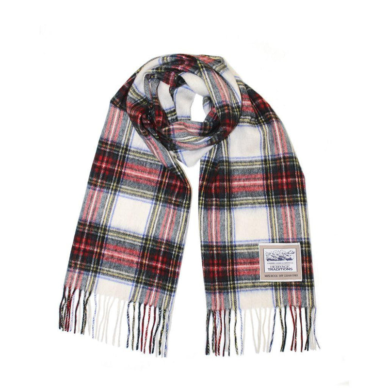 Pure Wool Tartan Scarf
