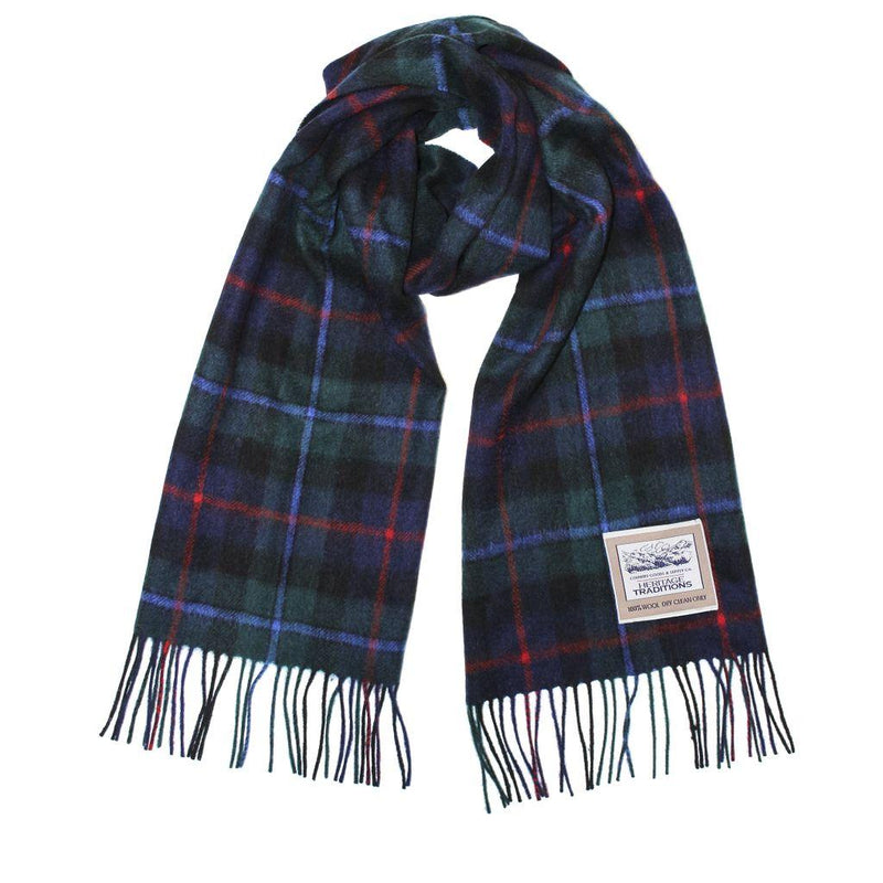 Pure Wool Tartan Scarf