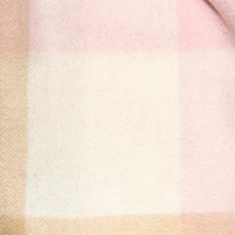 Pure Wool Check Scarf