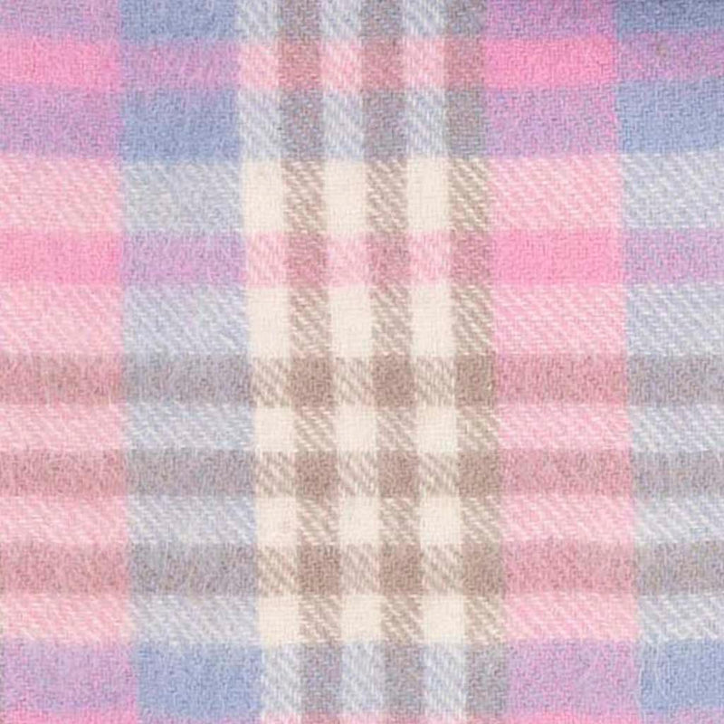 Pure Wool Check Scarf