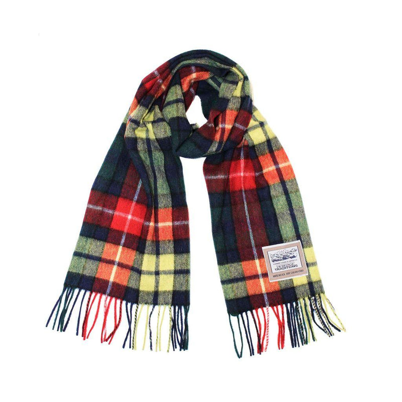 Pure Wool Tartan Scarf