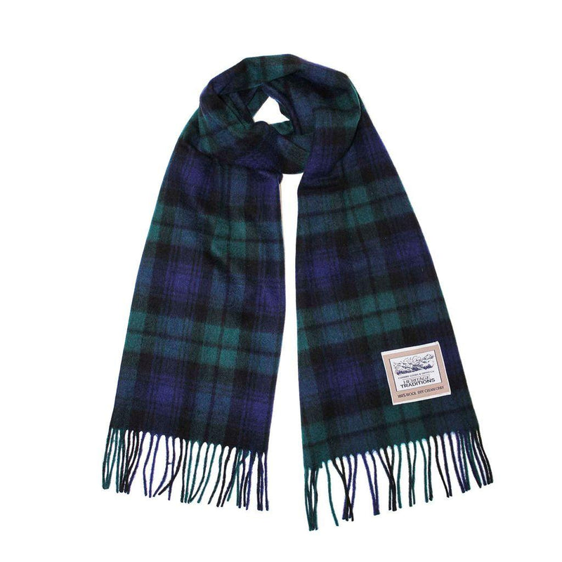 Pure Wool Tartan Scarf