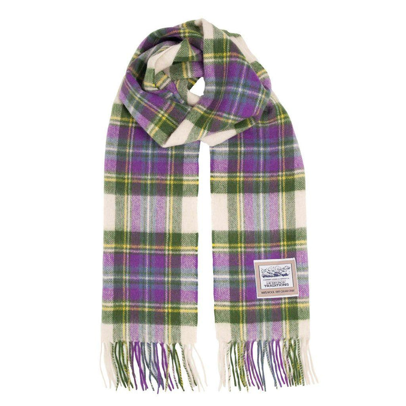 Pure Wool Tartan Scarf