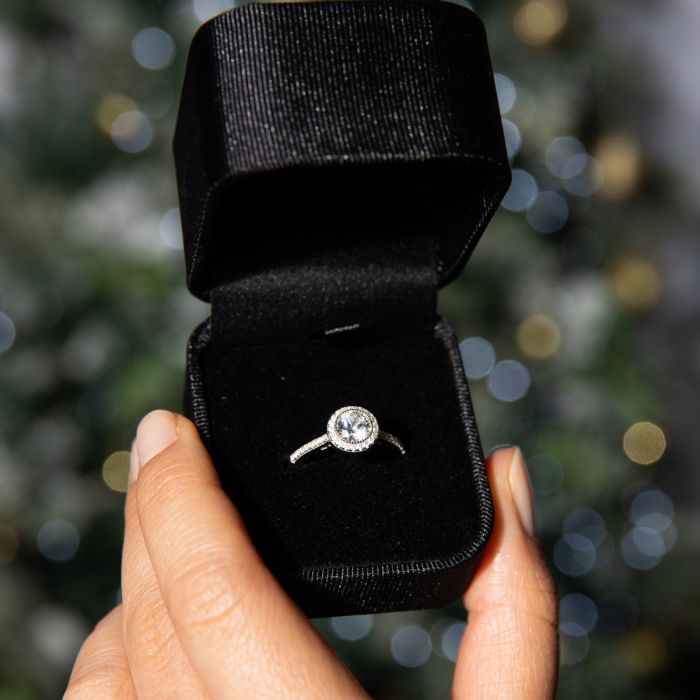 Diamonfire Round Cluster Ring