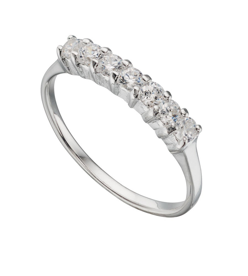 Beginnings Claw Set CZ Ring