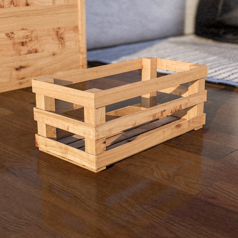 Rustic Wooden Wine Crate