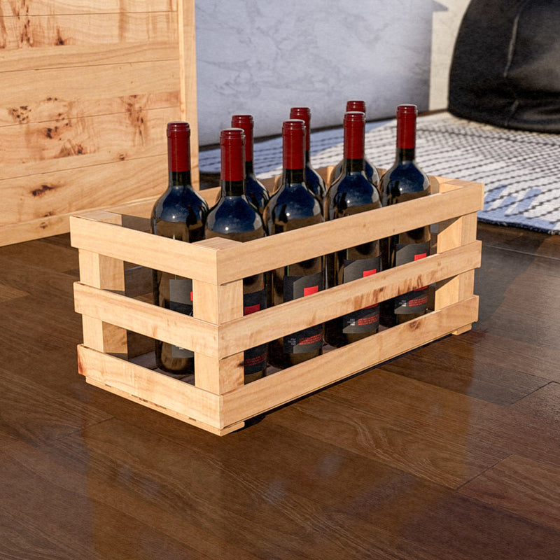 Rustic Wooden Wine Crate