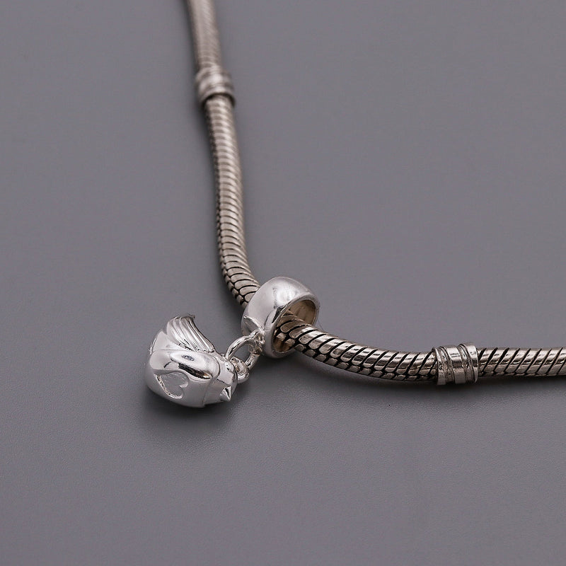 Robin Silver Charm