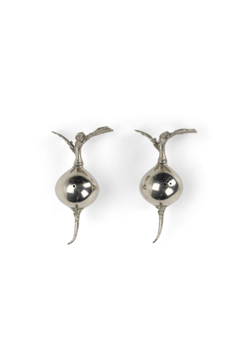 Garden Harvest Radish Salt and Pepper Shakers - Pair