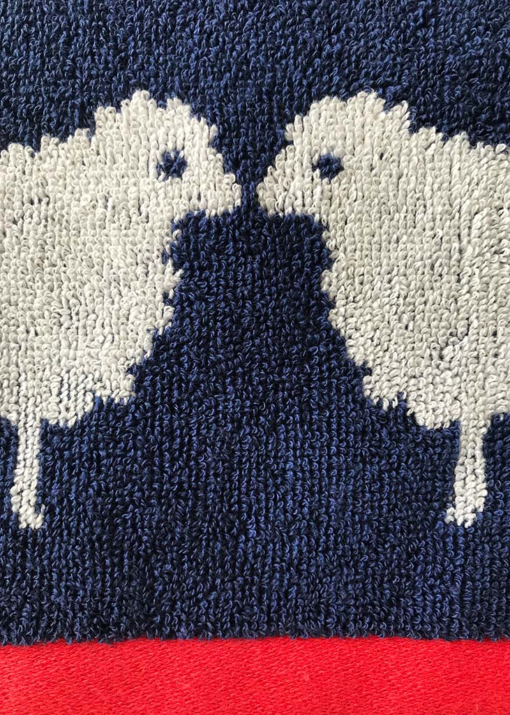 Kissing Sheep Organic Cotton Towels