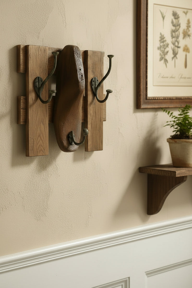 Shoe Shaped Coat Rack