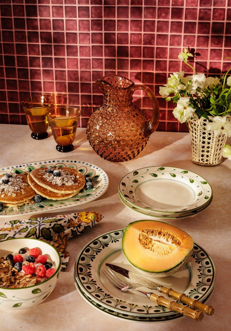 Cordelia Side Plate, Green