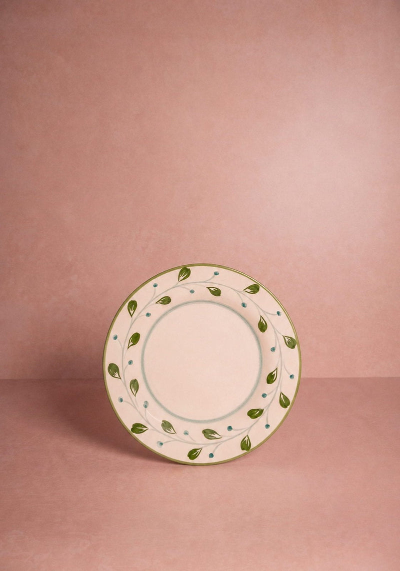 Cordelia Side Plate, Green