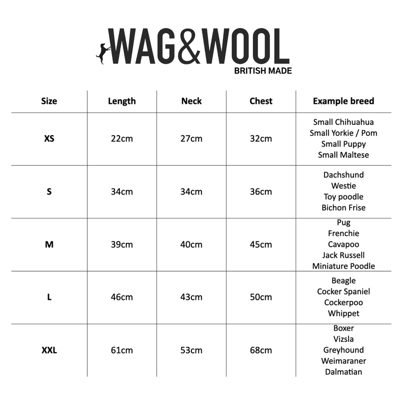 Lava Orange British Wool Dog Jumper