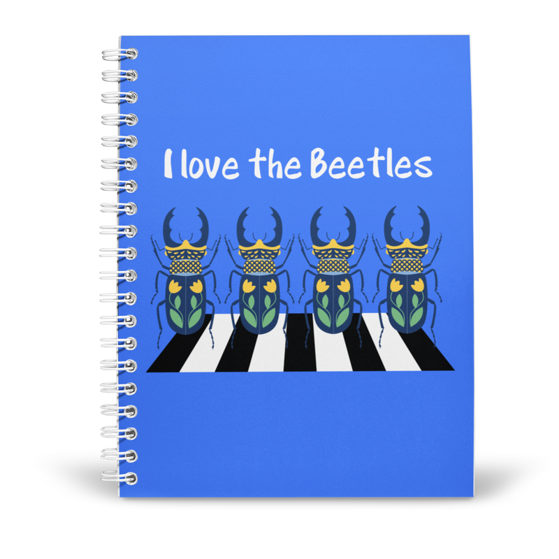 I love the Beetles Notebook A5