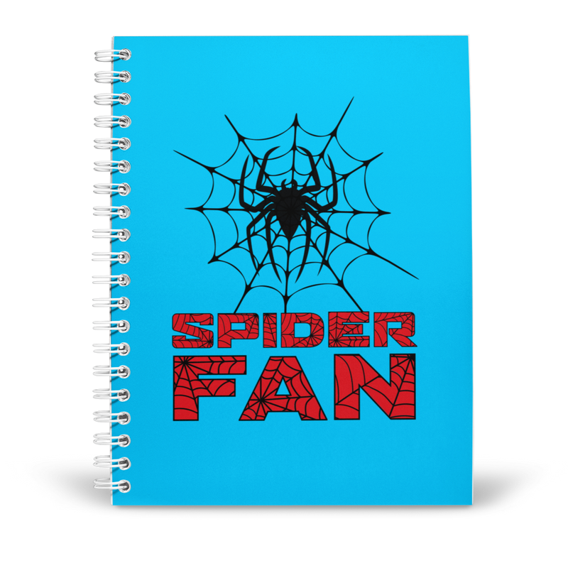 Spider Fan Notebook A5