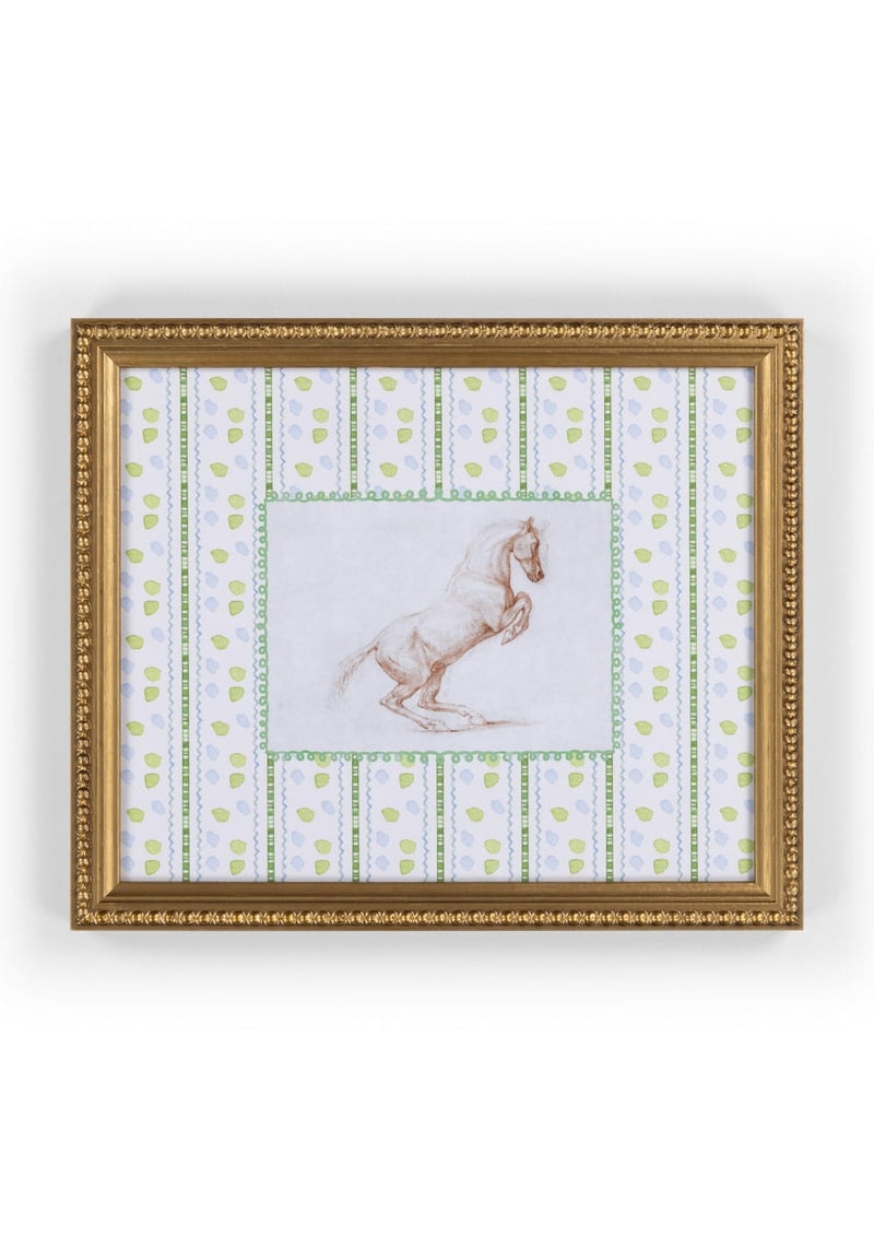 Stable Beauty Framed Print Playful Sophistication for Children's Bedrooms